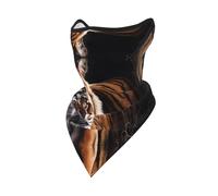 POEZJZW Bandana imprimé tigre du Bengale - Cache-cou multifonction sans couture