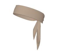 Poezjzw Bandana unisexe avec imprimé marron clair de couleur unie, idéal pour le yoga, la course à pied, le cyclisme, la gym