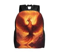 POEZJZW Beau sac à dos pour ordinateur portable motif phénix pour sacs à dos tendance pour infirmière, sacs de voyage élégants sacs de jour décontractés