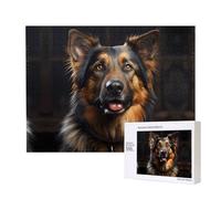 Poezjzw Berger allemand adulte puzzle classique 500 pièces puzzle en bois moderne décoration intérieure jeu intellectuel 52 x 38 cm