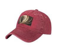 POEZJZW Casquette de baseball rotative à motif portrait pour hommes et femmes, chapeaux de cowboy réglables, chapeaux de soleil unisexes noirs