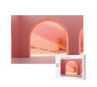 Poezjzw Casse-tête mural mandarine pour adulte - Puzzle en bois de 300 pièces pour la famille et les amis - Décoration murale - 15,7 x 27,9 cm