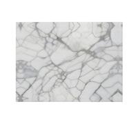 POEZJZW Couverture en flanelle à motif veines marbrées blanches de 101,6 x 76,2 cm pour canapé, canapé, soirée cinéma, camping et voyage