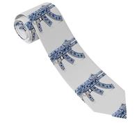 POEZJZW Cravate en céramique pour homme avec motif pistolet pour banquet de mariage, garçon d'honneur, travail, tenue formelle