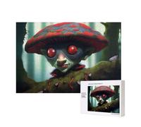 Poezjzw Elves On The Tree Puzzle classique en bois 300 pièces Décoration d'intérieur moderne Jeu intellectuel 28 x 40 cm