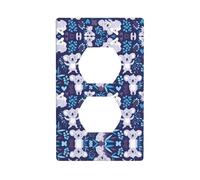 Poezjzw Joli motif koala pour interrupteur - Plaque murale décorative - Dimensions : 11,4 x 7,9 cm