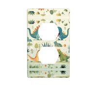 Poezjzw Joli petit bébé dinosaure - Plaque murale décorative pour cuisine, salle de bain, chambre à coucher, décoration de ferme