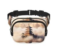 Poezjzw Le sac banane carré Castles In Spain est adapté pour les voyages, les sports de plein air et le cyclisme. Il convient aussi bien aux hommes qu'aux femmes