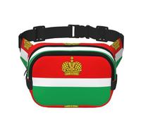 Poezjzw Le sac banane carré Flag of Kaluga est adapté pour les voyages, les sports de plein air et le cyclisme. Il convient aussi bien aux hommes qu'aux femmes