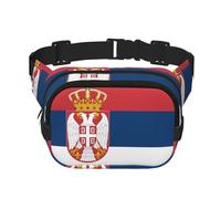 Poezjzw Le sac banane carré Flag of Serbia est adapté pour les voyages, les sports de plein air et le cyclisme. Il convient aux hommes et aux femmes