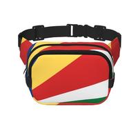 Poezjzw Le sac banane carré Flag of Seychelles est adapté pour les voyages, les sports de plein air et le cyclisme. Il convient aux hommes et aux femmes