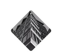 Poezjzw Lot de 4 désodorisants carrés pour voiture Parfum lavande Architecture Toit Tablettes d'aromathérapie pour armoire à chaussures