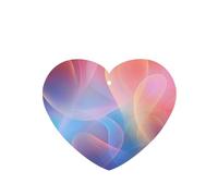 Poezjzw Lot de 4 désodorisants de voiture en forme de cœur Parfum lavande Motif amour Pour armoire et chaussures