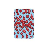Poezjzw Lot de 4 désodorisants rectangulaires à suspendre pour voiture, motif cône de cerise, aromathérapie, pour chambre à coucher, salle de bain
