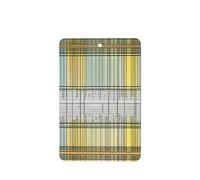 Poezjzw Lot de 4 désodorisants rectangulaires à suspendre pour voiture Motif mathématiques abstraites Pour chambre à coucher, salle de bain