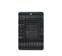 Poezjzw Lot de 4 désodorisants rectangulaires à suspendre pour voiture - Symboles mathématiques - Pour chambre à coucher, salle de bain