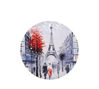 Poezjzw Lot de 6 arômes de voiture à suspendre autour de l'arôme de la ville de Paris Tour Eiffel Parfum Lavande