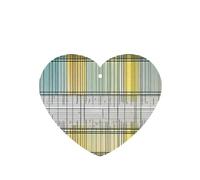 Poezjzw Lot de 6 désodorisants de voiture en forme de cœur à suspendre avec motifs mathématiques abstraits pour chambre à coucher, salle de bain