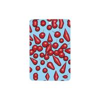 Poezjzw Lot de 6 désodorisants rectangulaires à suspendre pour voiture, motif cône de cerise, aromathérapie, pour chambre à coucher, salle de bain