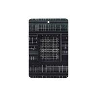 Poezjzw Lot de 6 désodorisants rectangulaires à suspendre pour voiture - Symboles mathématiques - Pour chambre à coucher, salle de bain