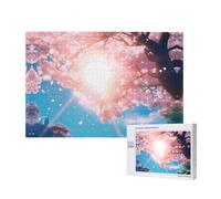 Poezjzw Puzzle classique Sunshine Under The Trees pour adulte 1000 pièces - Puzzle en bois moderne - Décoration d'intérieur - Jeu intellectuel - 75 x 50 cm