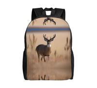 POEZJZW Reeds From Fawn Sac à dos pour ordinateur portable pour sac à dos tendance pour infirmière Sacs de voyage élégants Sacs de jour décontractés