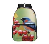 POEZJZW Sac à dos pour ordinateur portable motif drapeau hawaïen pour sac à dos tendance pour infirmière, sacs de voyage élégants et décontractés, Baie flottante pour oiseaux, taille unique