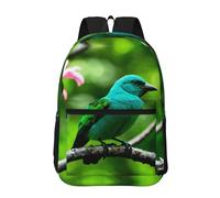 POEZJZW Sac à dos pour ordinateur portable motif glace citron pour sac à dos tendance pour infirmière sacs de voyage élégants sacs de jour décontractés, Bluebird debout sur une branche, taille unique
