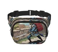 Poezjzw Sac banane de voyage pour chat avec épée adaptée pour la course, le cyclisme et les aventures en plein air, ranger des téléphones portables et des cartes de crédit, noir, One Size