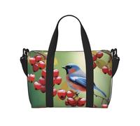 Poezjzw Sac fourre-tout de voyage résistant à l'eau pour le w nd pliable, noir, One Size