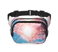 Poezjzw Sunshine Under The Trees Sac banane de voyage adapté pour la course à pied, le cyclisme et les aventures en plein air, ranger des téléphones portables et des cartes de crédit, noir, One Size