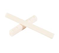 pofaa Selle et noix de pont ivoire classique pour le guitare acoustique blanche a 6 cordes