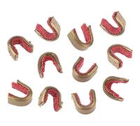 POFET 10pcs Bowstring Nocks Buckle Clips Nocking Point pour la Chasse au tir à l'arc