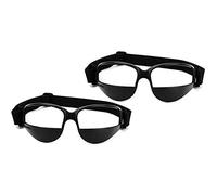 POFET 2 pcs Lunettes de Basket-ball Sport Dribble Specs Lunettes Noir Lunettes de Sport Dribble Specs Basketball Training Aid pour Adolescents Enfants Cadeaux