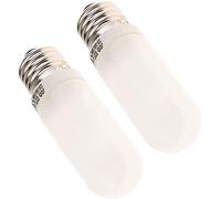 POFET 2pcs JDD Type 250W 220-240V E27 (vis Edison Standard) Ampoule halogène dépolie, Ampoule de modélisation de Remplacement pour éclairage stroboscopique Studio Photo