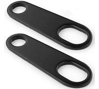 POFET 2pcs support de relocalisation de clignotant arrière de moto supports de choc pour moto Harley - noir