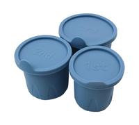 POFET 3 pièces moules de bac à glaçons Stanley Water Cup, bac à glaçons en Silicone bac à glaçons réutilisable avec Couvercle Sac à glaçons pour bac à glaçons Tasse d'eau 20-30-40 Oz