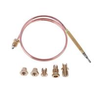 POFET - Adaptateur de cuisinière à gaz, Kit de sondes de température, Cinq Ensembles de Chauffage de Four, Dispositif Universel de Protection Contre Les Flammes par Thermocouple, 900MM