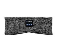 POFET Bandeau d'écouteurs de Sommeil de Sport sans Fil Gris, Bandeau Bluetooth Anti-Transpiration pour Musique