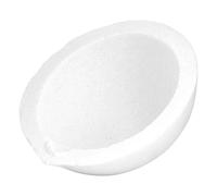 POFET Bol à Quartz, Creuset en céramique Bol Plat Tasse Four Fusion Coulée Affinage Or Argent Fabrication de Bijoux (100g)