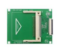 POFET Carte Adaptateur d'interface de Disque Dur CF vers ZIF/CE 40 Broches, Carte mémoire Flash CF d'ordinateur de 1,8 Pouces vers Adaptateur de Disque Dur SSD CE/ZIF avec 2 câbles