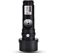 POFET Collimateur de télescope oculaire de Collimation en métal de 1,25 `` avec Adaptateur de 2 "collimateur à 7 Niveaux Lumineux pour télescope