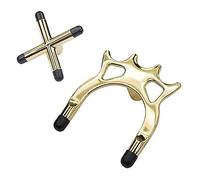 POFET Ensemble d'accessoires antidérapants pour queue de billard en forme d'araignée et croix en métal