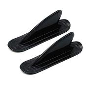 POFET Guide auxiliaire Petite aileron détachable, Requin Tracking Fin Points de Montage pour canoë, Bateau, Planche de Surf, Kayak, Bateau Gonflable Noir