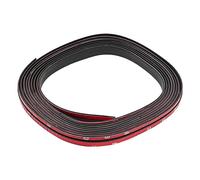 POFET Joints en caoutchouc pour pare-brise de voiture joints en caoutchouc en forme de T pour joint de toit ouvrant de pare-brise avant arrière (14mm 4M + 19mm 4M)