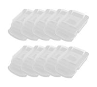 POFET Lot de 10 couvercles de Protection de Batterie pour Makita, Protection Contre la poussière de Batterie Makita pour Batterie Makita de Type BL1830 BL1840 BL1850 BL1860 BL1890