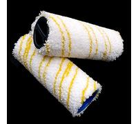 POFET Lot de 2 brosses à Rouleaux en Microfibre compatibles,Rouleaux de Rechange Brosses de Nettoyage avec Karcher FC3 FC3D FC5 FC5 Nettoyeur électrique sans Fil pour sols durs
