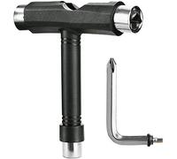 POFET Lot de 2 outils de skate multifonction pour skate portable avec clé Allen en en T et tournevis cruciforme de type L