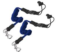 POFET Lot de 2 pagaies de Canne à pêche pour Kayak - Longueur : 53,3 à 154,4 cm