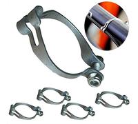 POFET Lot de 4 anneaux en métal fermement pour encadrer le câble de vélo VTT, guide-câble de frein, dérailleur, base de guidage, clip de fixation, tube de logement durable, 28,6 mm